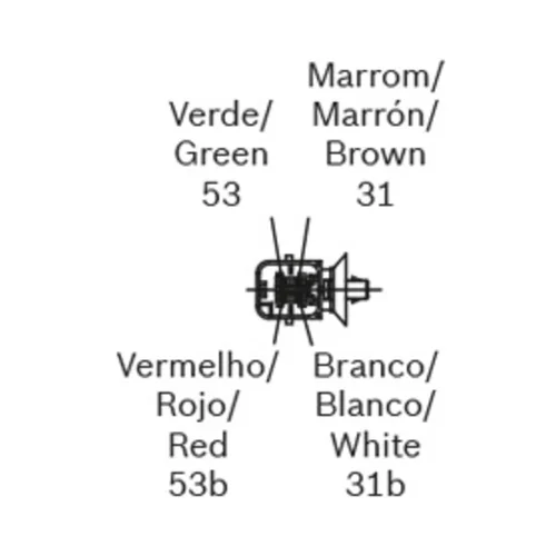 Motor stieračov F 006 B20 050 /BOSCH/ - obr. 6