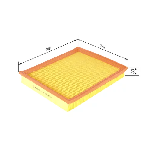 Vzduchový filter F 026 400 004 /BOSCH/ - obr. 4