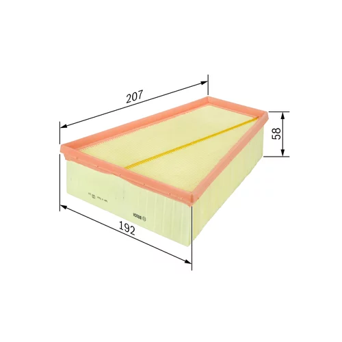 Vzduchový filter BOSCH F 026 400 139