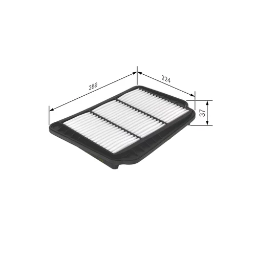 Vzduchový filter F 026 400 163 /BOSCH/ - obr. 4