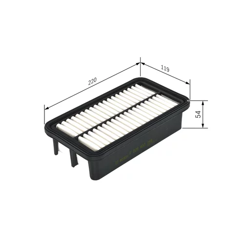 Vzduchový filter F 026 400 169 /BOSCH/ - obr. 4