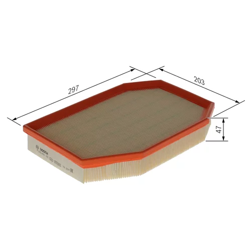 Vzduchový filter F 026 400 476 /BOSCH/ - obr. 5