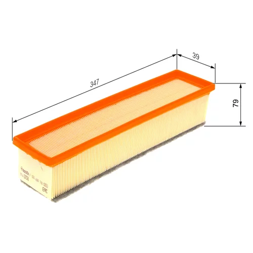 Vzduchový filter F 026 400 598 /BOSCH/ - obr. 4