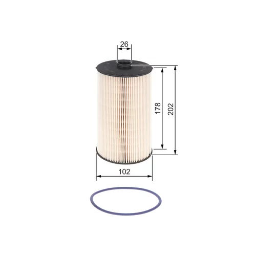 Palivový filter F 026 402 748 /BOSCH/ - obr. 4