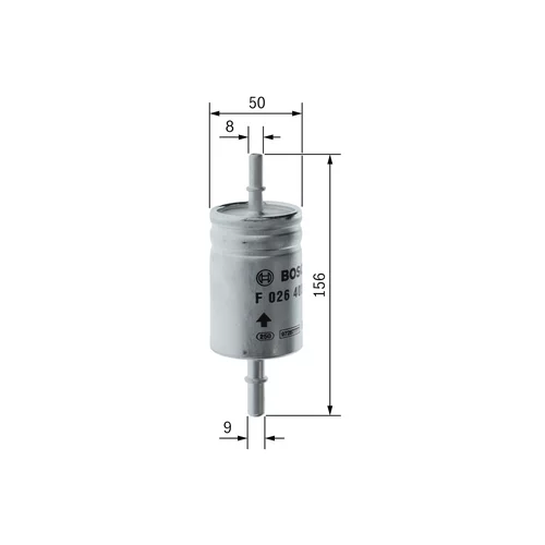 Palivový filter F 026 403 037 /BOSCH/ - obr. 4