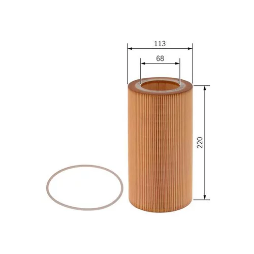 Olejový filter F 026 407 047 /BOSCH/ - obr. 4