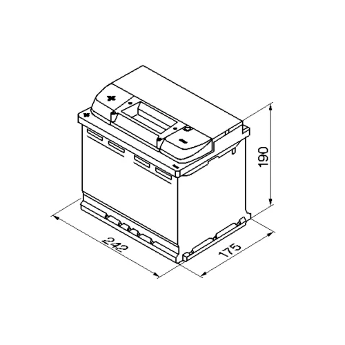 Štartovacia batéria 0 092 S50 060 /BOSCH/ - obr. 5