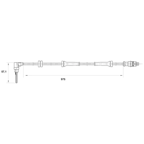Snímač počtu otáčok kolesa 0 265 007 069 /BOSCH/ - obr. 4