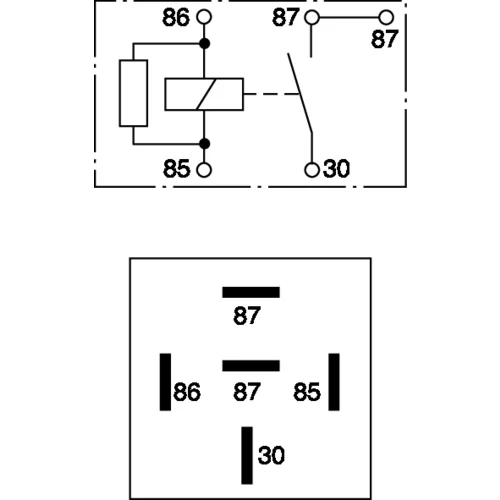 Relé pracovného prúdu 0 332 019 204 /BOSCH/ - obr. 5