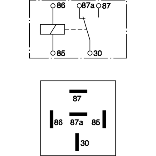 Relé pracovného prúdu 0 332 209 203 /BOSCH/ - obr. 5