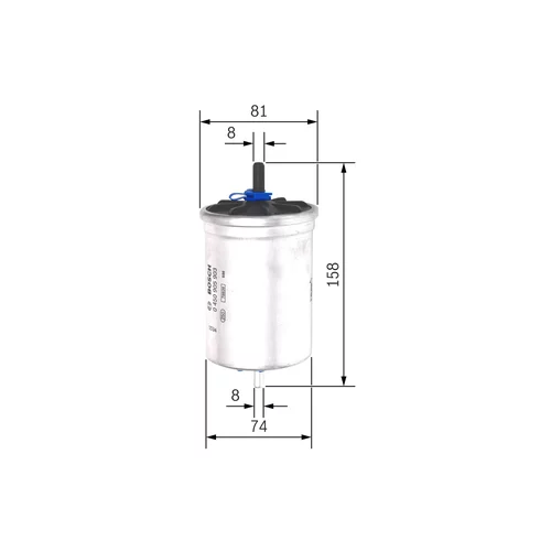 Palivový filter 0 450 905 903 /BOSCH/ - obr. 4
