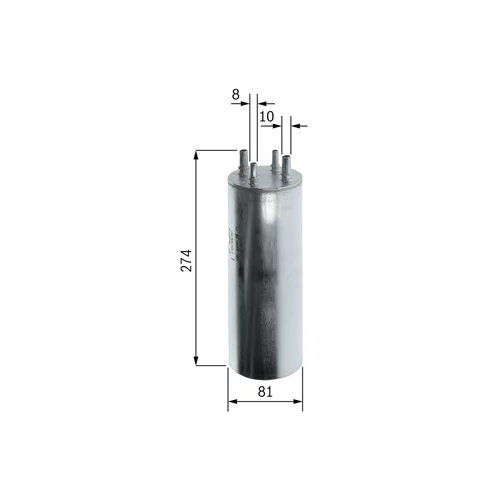 Palivový filter 0 450 906 467 /BOSCH/ - obr. 4