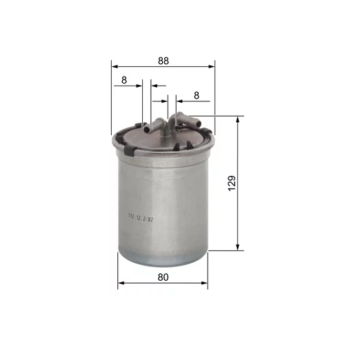 Palivový filter 0 450 906 500 /BOSCH/ - obr. 4