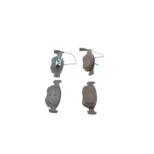 Sada brzdových platničiek kotúčovej brzdy 0 986 424 510 /BOSCH/ - obr. 1