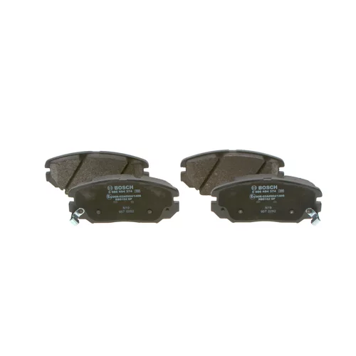 Sada brzdových platničiek kotúčovej brzdy 0 986 494 374 /BOSCH/ - obr. 2