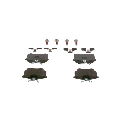 Sada brzdových platničiek kotúčovej brzdy 0 986 494 600 /BOSCH/ - obr. 2