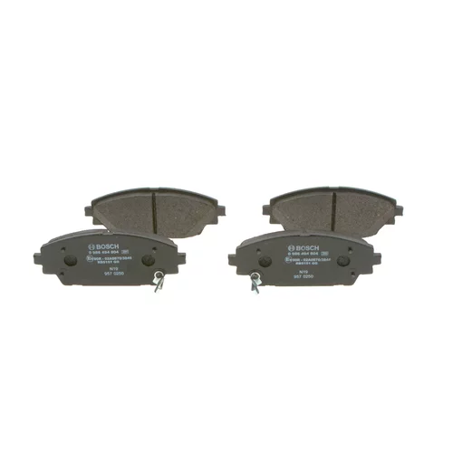 Sada brzdových platničiek kotúčovej brzdy 0 986 494 804 /BOSCH/ - obr. 2