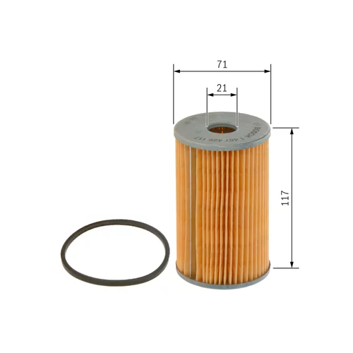 Olejový filter 1 457 429 117 /BOSCH/ - obr. 4