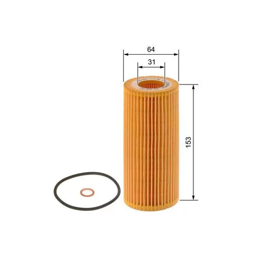 Olejový filter 1 457 429 252 /BOSCH/ - obr. 4
