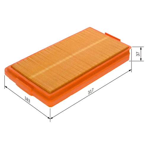Vzduchový filter 1 457 429 928 /BOSCH/ - obr. 4
