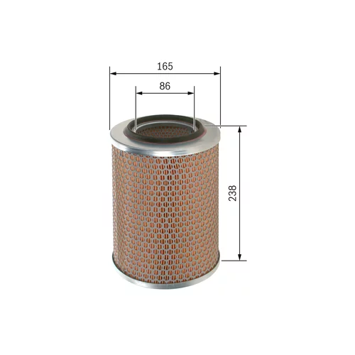Vzduchový filter 1 457 429 944 /BOSCH/ - obr. 4