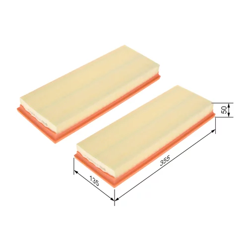 Vzduchový filter 1 457 433 071 /BOSCH/ - obr. 4