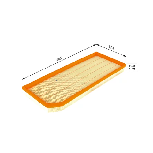 Vzduchový filter 1 457 433 102 /BOSCH/ - obr. 4