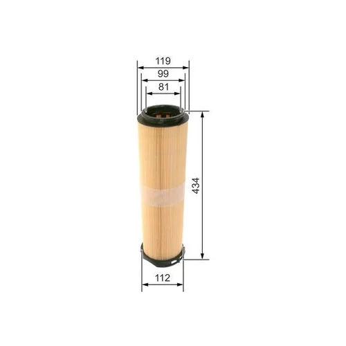 Vzduchový filter 1 457 433 334 /BOSCH/ - obr. 4