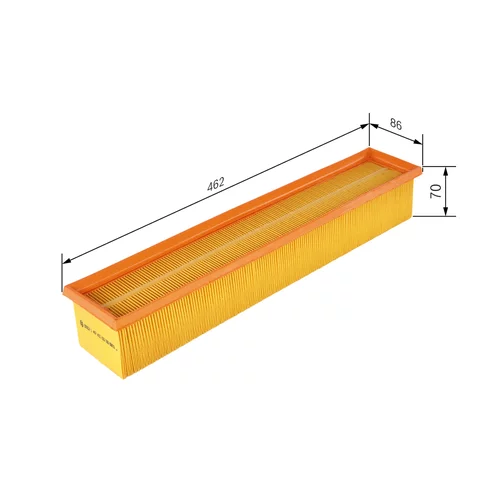 Vzduchový filter 1 457 433 522 /BOSCH/ - obr. 4