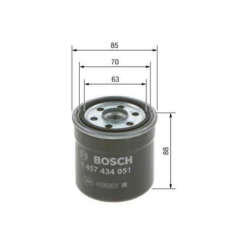 Palivový filter 1 457 434 051 /BOSCH/ - obr. 4