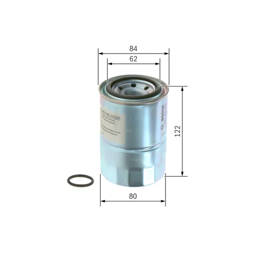 Palivový filter 1 457 434 435 /BOSCH/ - obr. 4