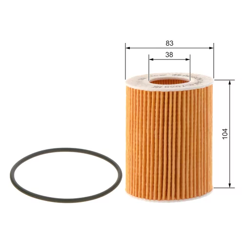 Olejový filter 1 457 437 003 /BOSCH/ - obr. 4