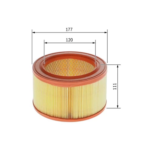 Vzduchový filter 1 987 429 125 /BOSCH/ - obr. 4