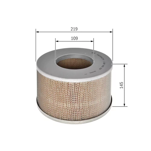Vzduchový filter 1 987 429 157 /BOSCH/ - obr. 4