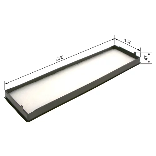 Filter vnútorného priestoru 1 987 431 156 /BOSCH/ - obr. 4