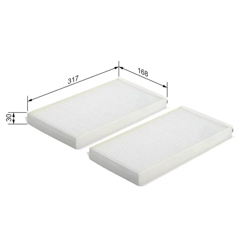 Filter vnútorného priestoru 1 987 432 102 /BOSCH/ - obr. 4