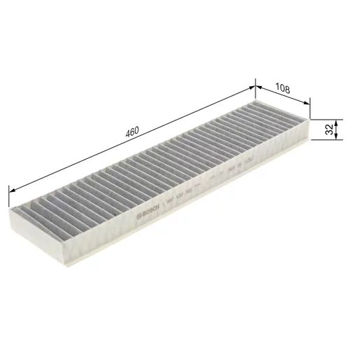 Filter vnútorného priestoru 1 987 432 382 /BOSCH/ - obr. 4