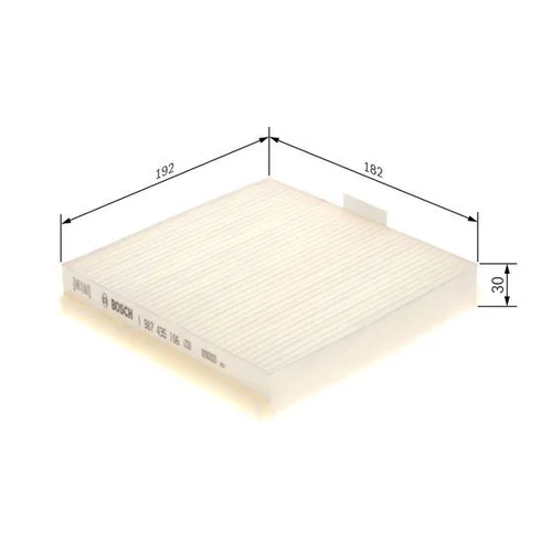 Filter vnútorného priestoru 1 987 435 106 /BOSCH/ - obr. 4