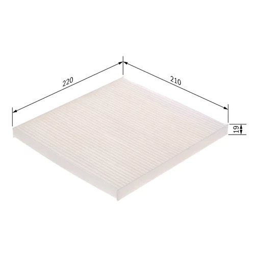 Filter vnútorného priestoru 1 987 435 148 /BOSCH/ - obr. 4
