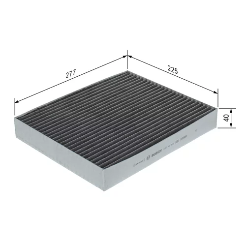 Filter vnútorného priestoru 1 987 435 619 /BOSCH/ - obr. 4