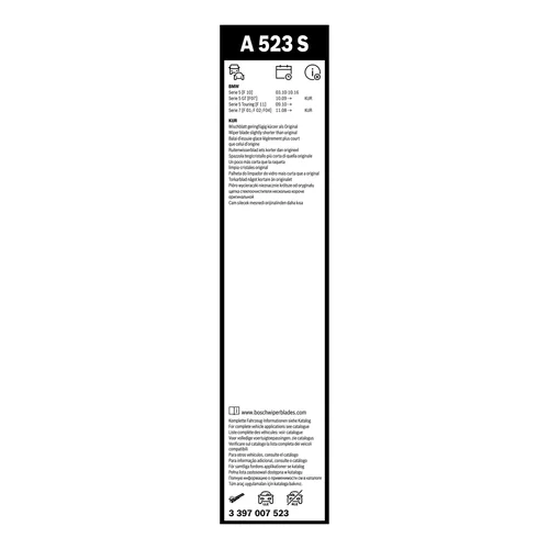Stieracia lišta 3 397 007 523 /BOSCH/ - obr. 3