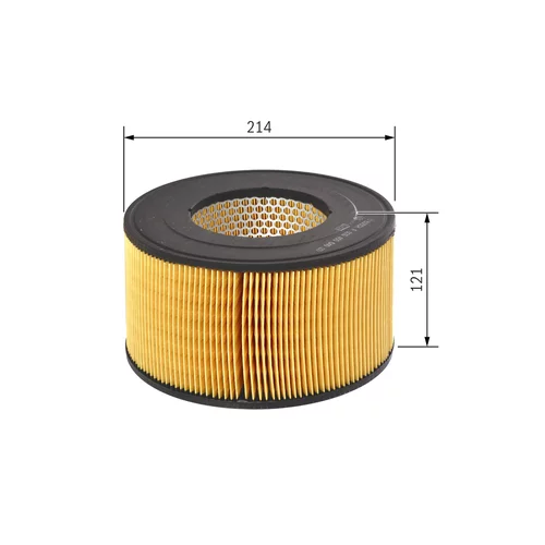 Vzduchový filter F 026 400 040 /BOSCH/ - obr. 4