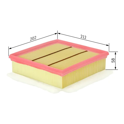 Vzduchový filter F 026 400 049 /BOSCH/ - obr. 4