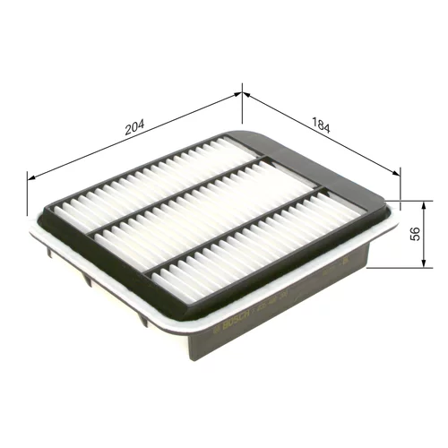 Vzduchový filter F 026 400 369 /BOSCH/ - obr. 4