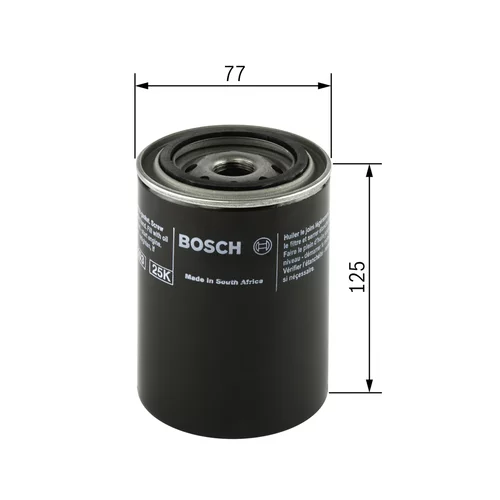 Vzduchový filter F 026 400 392 /BOSCH/ - obr. 2