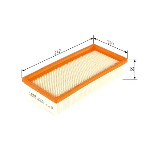 Vzduchový filter F 026 400 510 /BOSCH/ - obr. 4