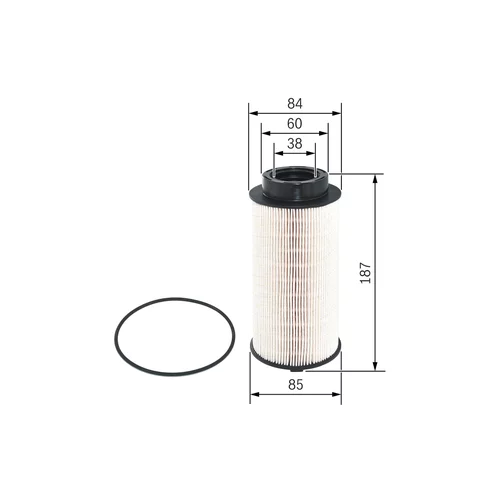 Palivový filter F 026 402 100 /BOSCH/ - obr. 4