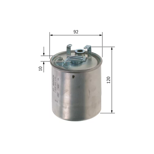Palivový filter F 026 402 112 /BOSCH/ - obr. 4