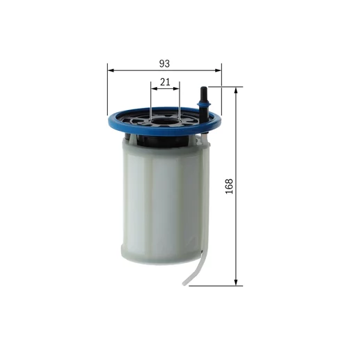 Palivový filter F 026 402 286 /BOSCH/ - obr. 3