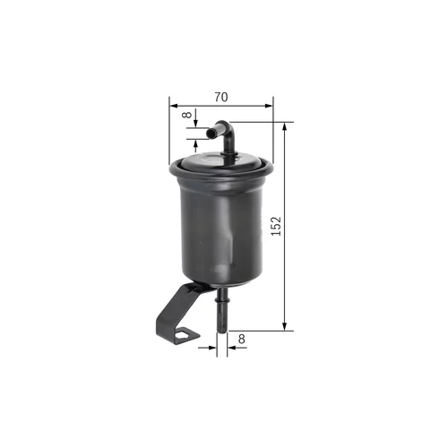 Palivový filter F 026 403 756 /BOSCH/ - obr. 4
